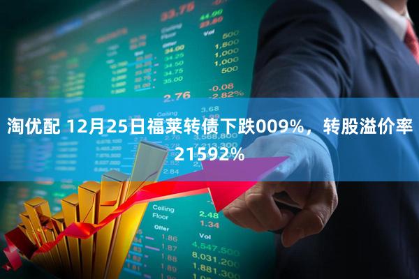 淘优配 12月25日福莱转债下跌009%，转股溢价率21592%