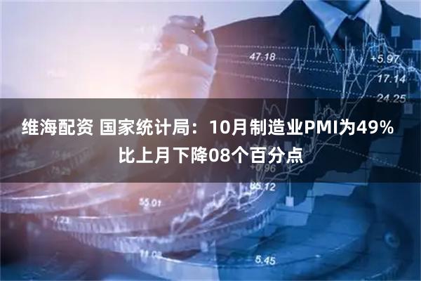 维海配资 国家统计局:10月制造业PMI为49% 比上月下降08个百分点